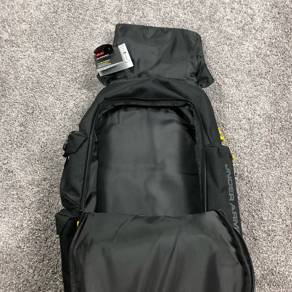 Under Armour x Project Rock Regiment UA Unisex Womens Backpack Black 1353719-001 - Picture 10 of 13